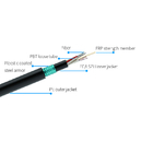 FRP Underground Fiber Optic Cable Hydrolysis Resistant