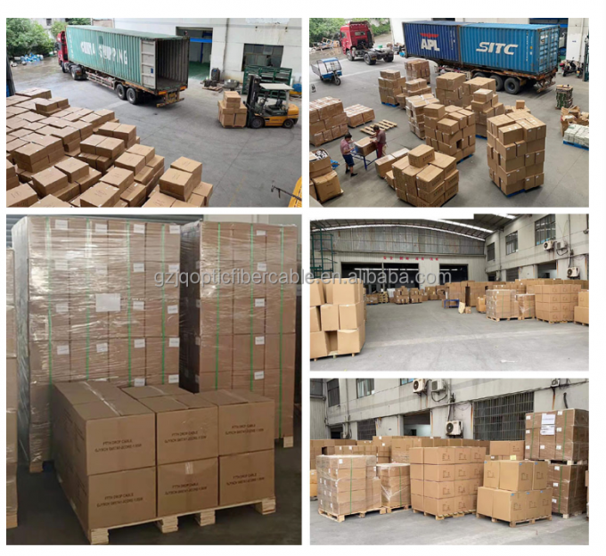 इनडोर FTTH फाइबर ऑप्टिक ड्रॉप केबल फैक्ट्री मूल्य दूरसंचार नेटवर्क के लिए होम केबल के लिए फाइबर 2