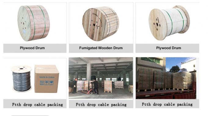 इनडोर FTTH फाइबर ऑप्टिक ड्रॉप केबल फैक्ट्री मूल्य दूरसंचार नेटवर्क के लिए होम केबल के लिए फाइबर 3