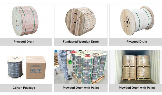 फैक्टरी स्टॉक आउटडोर डबल आर्मर्ड GYTS53-96 कोर फाइबर ऑप्टिक केबल डबल जैकेट G652D उसी दिन भेजा गया 19