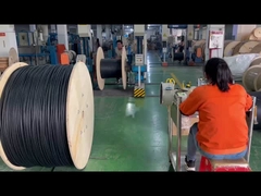 भूमिगत GYTA GYTA53 फाइबर ऑप्टिक केबल 24 48 96 144 कोर G652D SM बख्तरबंद केबल फाइबर ऑप्टिक