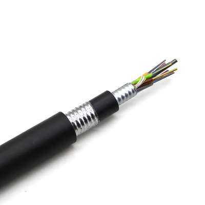 GYTA53 GYFTY53  96Core outdoor Aluminum tape double sheath armored  Fiber Optic Cable