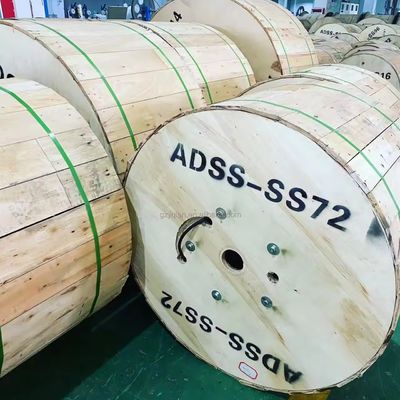 OEM Factory Supply 144 Core ADSS Outdoor Aerial Optical Fiber Cable 1KM 2KM 3KM Price