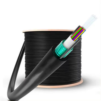 China Factory 12 Core Single Mode Fibre Optic Cable Armoured GYXTW Outdoor Optical Fiber Cable  For Telecommunication