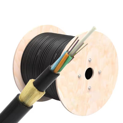 गुणवत्ता  ADSS Fiber Optic Cable Single Mode G652D Double Jacket Outdoor Aerial Self Supporting Telecom Cable कारखाना