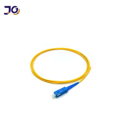 गुणवत्ता  SC UPC Fiber Optic Pigtail 0.9mm Multimode Cable for FTTH FTTB Network Low Loss Easy Splicing कारखाना