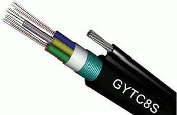 Self Supporting Figure 8 Armored Fiber Optic Cable GYTC8S