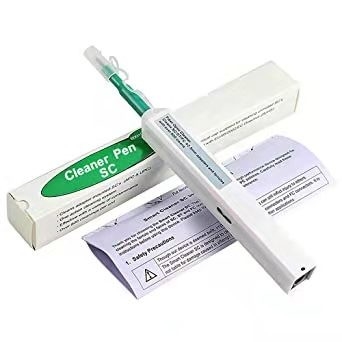 Green 2.5mm One Click Fiber Optic Cleaner Pen SC ST FC Connector