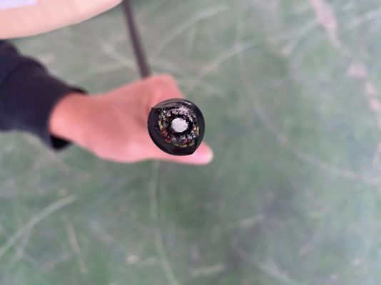 96 कोर एडीएसएस आउटडोर ऑल डायलेक्ट्रिक एरियल केबल ऑप्टिकल फाइबर केबल अरामाइड यार्न के साथ ऑप्टिकल फाइबर एडीएसएस केबल