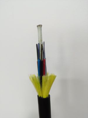 12/24/48 कोर कम्युनिकेशन केबल ऑप्टिकल फाइबर केबल ओवरहेड ADSS