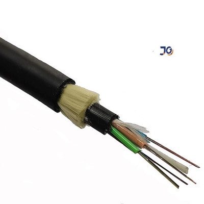12 कोर आउटडोर सिंगल मोड SM 9/125 G652D ADSS 12 फाइबर ऑप्टिक केबल ADSS