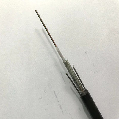 GYXTW एरियल फाइबर ऑप्टिक केबल बख़्तरबंद 2 4 6 8 10 12 24 कोर 1km