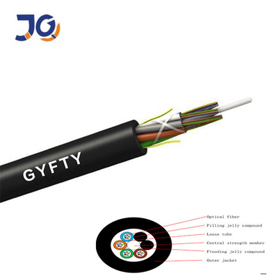 GYFTY 24 FO अनारक्षित भूमिगत केबल G652D 12 24 48 फाइबर ऑप्टिक केबल