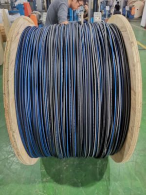 आउटडोर G652D GYTZA सिंगल मोड 4c 12c 36c 72c 96c लौ retardant ऑप्टिकल फाइबर केबल