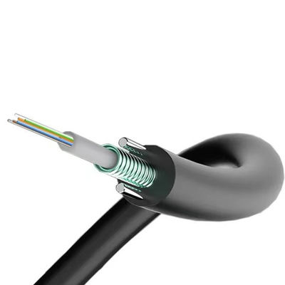 एयरल आउटडोर ओवरहेड 4 12 24 36 48 72 96 144 288 कोर ऑप्टिक फाइबर केबल सिंगल मोड GYXTW