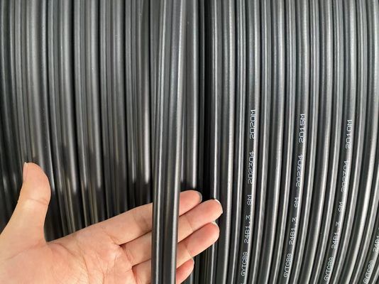 आउटडोर एरियल लेआउट चित्र 8 संरचना 24 कोर फाइबर ऑप्टिक केबल GYTC8A