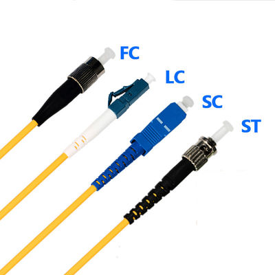 FTTH SC/FC/LC/ST/MTRJ/MU/DIN UPC APC सिम्पलेक्स डुप्लेक्स SM MM 3M 5M 10M 20M 30M फाइबर पैच कॉर्ड