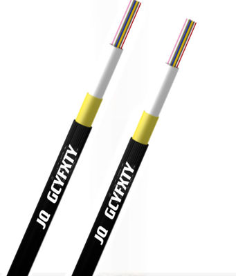 4 6 8 12 24 कोर एकल मोड माइक्रो डक्ट यूनिट्यूब हवा से उड़ा फाइबर ऑप्टिकल केबल GCYFXTY