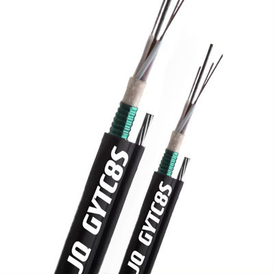 2- 144 कोर सिंगल मोड बख्तरबंद आउटडोर ऑप्टिकल केबल GYXTC8S/GYTC8S हवाई स्व-समर्थन चित्र 8 संरचना