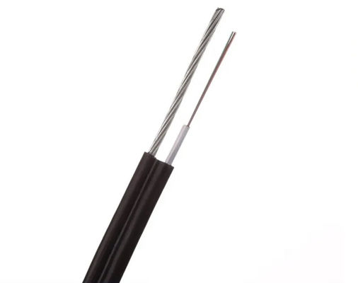 2 4 6 8 10 12 24 कोर एरियल स्व-समर्थन चित्र 8 फाइबर ऑप्टिक केबल GYXTC8Y