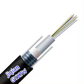फैक्टरी मूल्य 2/4/6/8/12/16/24 कोर दूरसंचार GYXTW आउटडोर संचार केबल एकल मोड फाइबर ऑप्टिक केबल वाई