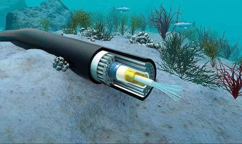 कृंतक विरोधी सीधे पानी के नीचे दफन GYTA33 GYTS33 स्टील के तार बख्तरबंद फाइबर ऑप्टिक केबल