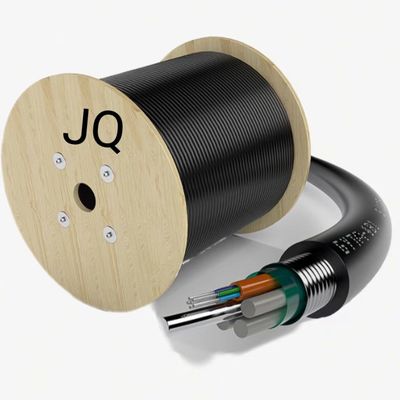 48 72 96 144 288 कोर स्ट्रैंड्ड लॉस ट्यूब ऑप्टिकल फाइबर केबल GYTA GYTS डक्ट दफन संचार केबल