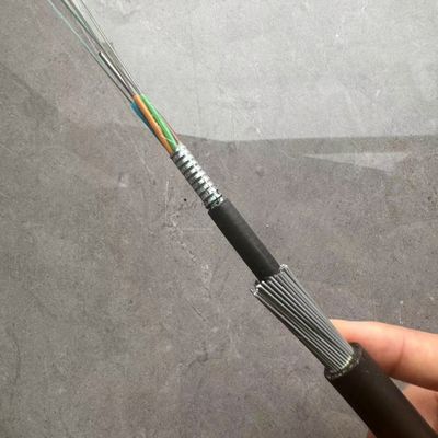 भूमिगत पनडुब्बी ऑप्टिकल फाइबर केबल GYTA33 पानी के नीचे स्ट्रैंड बख्तरबंद ढीली ट्यूब फाइबर ऑप्टिकल केबल