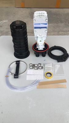 आउटडोर 12 24 48 कोर गुंबद प्रकार बंद फाइबर केबल संयुक्त बॉक्स फाइबर ऑप्टिक स्प्लिस बंद