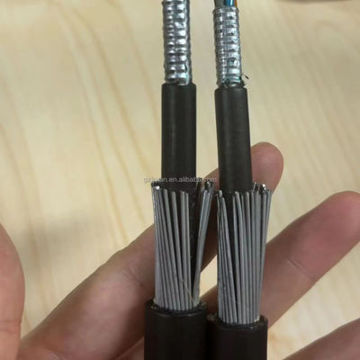 पानी के नीचे फाइबर ऑप्टिक 4-144 कोर पनडुब्बी केबल एकल मोड प्रत्यक्ष दफन GYTA33 मल्टीमोड संपीड़न प्रतिरोधी केबल