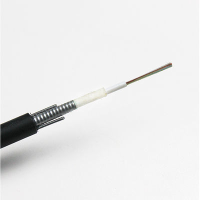 SM सिंगलमोड आउटडोर फाइबर ऑप्टिक केबल GYXTW53 GYXTW मल्टीमोड OM3 12 कोर फाइबर ऑप्टिक केबल