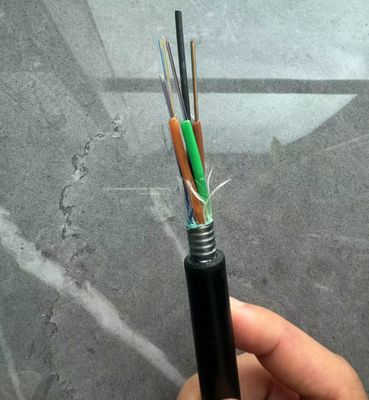 PSP लचीलापन 24Cores आउटडोर GYTS G652D फाइबर ऑप्टिक केबल