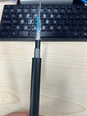 स्ट्रैन्डेड लॉस ट्यूब 12 24 कोर भूमिगत फाइबर ऑप्टिक केबल