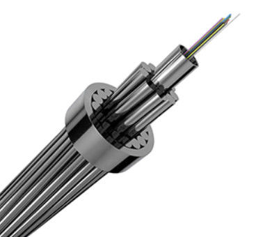 OPGW Fiber Optic Cable 24 48 Core Single Mode G652D Outdoor Power Line Fiber