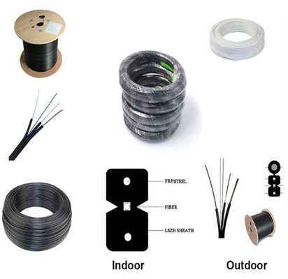 इनडोर और आउटडोर के लिए FTTH फाइबर ऑप्टिक ड्रॉप केबल के साथ नेटवर्क कनेक्टिविटी में सर्वश्रेष्ठ का अनुभव करें