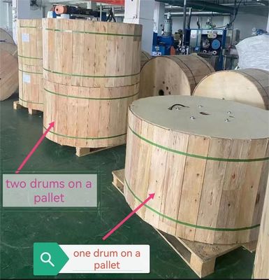 बाहरी हवाई नलिका भूमिगत GYFTS फाइबर ऑप्टिक केबल