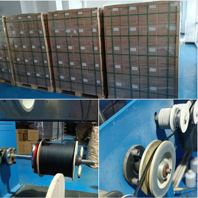 2 कोर इंडोर FTTH GJXH-2B6 ड्रॉप केबल G657A2 LSZH पीवीसी जैकेट