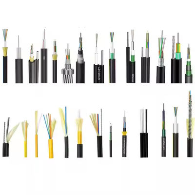 चित्र 8 एल्यूमीनियम टेप/स्टील टेप के साथ फाइबर ऑप्टिक केबल आर्मर्ड डिजाइन और कठोर मौसम की स्थिति के लिए स्व-समर्थन