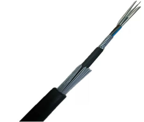 भूमिगत फाइबर ऑप्टिक केबल GYTA33 24 32 36 48 72 96 144 कोर G652D SM सीधे दफन बिछाने के लिए पनडुब्बी पानी के नीचे केबल