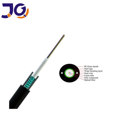 GYFXTS यूनिट्यूब केंद्रीय ढीली ट्यूब आउटडोर फाइबर ऑप्टिक केबल बख्तरबंद केबल