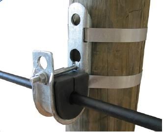 शीर्ष गुणवत्ता के साथ ADSS केबल के लिए गैल्वेनाइज्ड सस्पेंशन क्लैंप