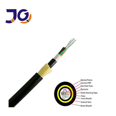 फाइबर ऑप्टिक 24 48 96 कोर ADSS स्पैन 200 मीटर 48 96 144 कोर सिंगल/डबल जैकेट ADSS ASU फाइबर ऑप्टिक केबल