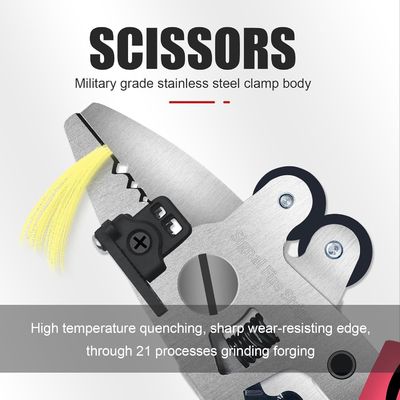 9-इन-1 ऑप्टिकल फाइबर स्ट्रिपर ऑप्टिकल फाइबर क्लीयर ऑप्टिकल केबल स्ट्रिपर