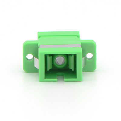 कम प्रविष्टि नुकसान सिंप्लेक्स एससी 1550nm ऑप्टिकल फाइबर एडाप्टर