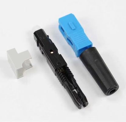 FTTX UPC SC सिंगल मोड फाइबर ऑप्टिक फास्ट कनेक्टर