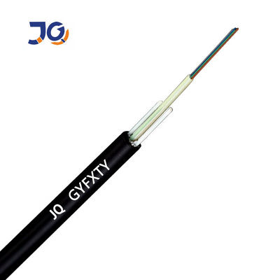 एचडीपीई म्यान GYFXTY FRP 4core आउटडोर फाइबर ऑप्टिक केबल