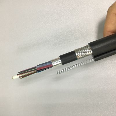 डबल सुगंधित GYTC8S53 अंजीर 8 एरियल फाइबर ऑप्टिक केबल