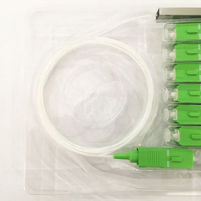 मिनी प्रकार 1260-1650 मिमी नंगे फाइबर ऑप्टिक पीएलसी फाड़नेवाला