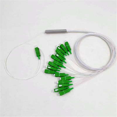 FCC FTTH FTTB FTTX 16 वे फाइबर ऑप्टिक पीएलसी स्प्लिटर