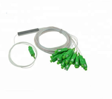 एफटीटीएच एससी एपीसी कनेक्टर 1x2 1x8 फाइबर ऑप्टिक पीएलसी स्प्लिटर